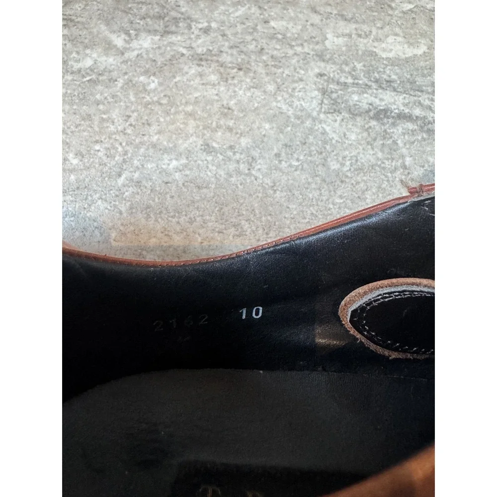 To Boot New Yirk Adam Derick Men's Brown Leather LowTop Sneakers Sz‎ 10